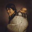 Portrait of Ana Rupene and Child